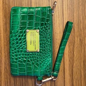 MARC JACOBS Green Workwear Wristlet